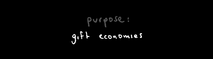 Gift Economies
