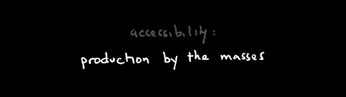 Production by the Masses